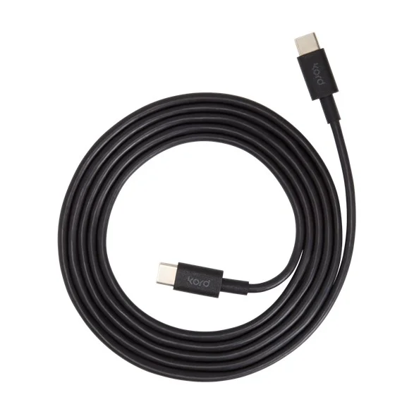 Rabatter KordUSB-C till USB-C Black