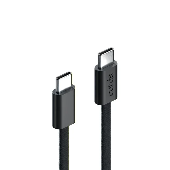 Kampanj CordsUSB-C Sladd A1 Jet Black 2m