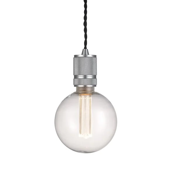 Endast idag Halo DesignHalo E27 pendel, silver