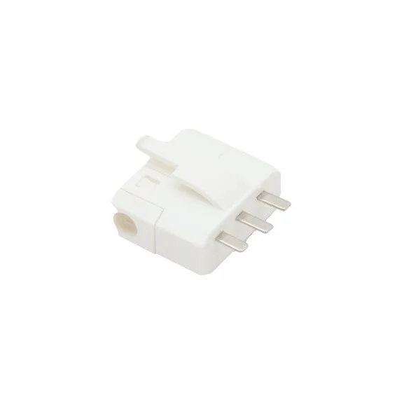 Snabb frakt lampsladdar.seDCL plugg vit, jordad