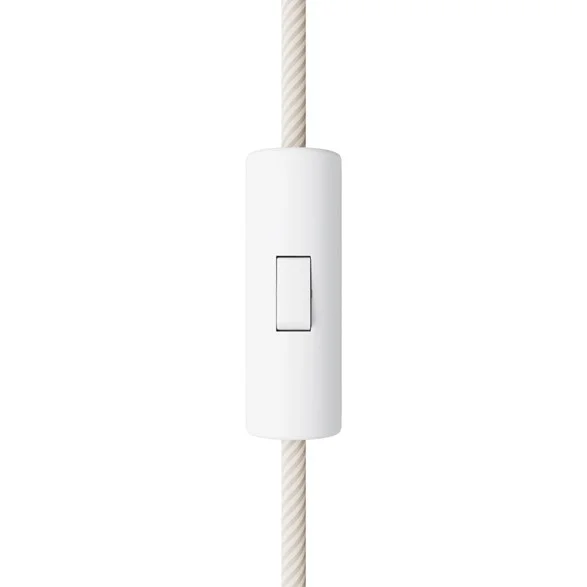 Creative cablesEnpolig sladdströmbrytare med jordanslutning risnedsättning