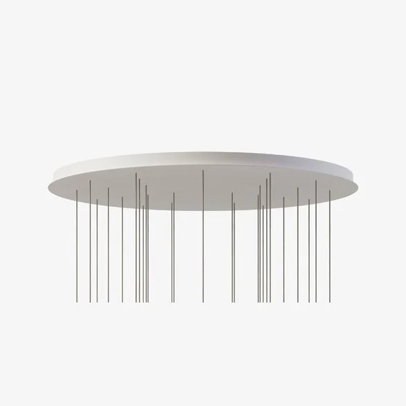 &traditionCANOPY Flowerpot Chandelier VP10 31 pendants Ø89 cm Matt White Begränsat antal